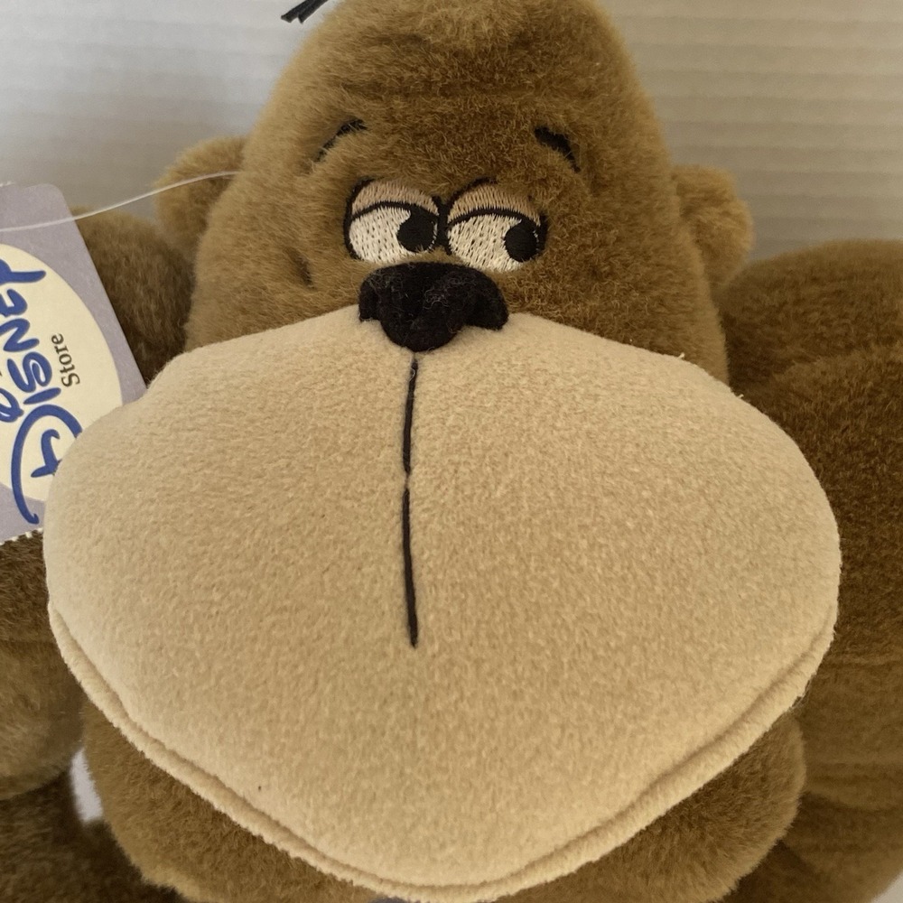Disney Jay Ward George of the Jungle Gorilla Plush Stuffed Animal 14" 90's W Tag